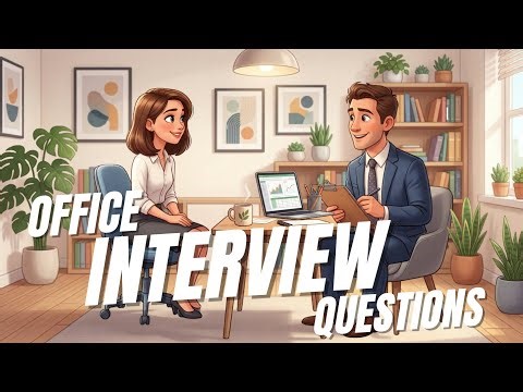 Job interview in English | job interview question and answer | learn English