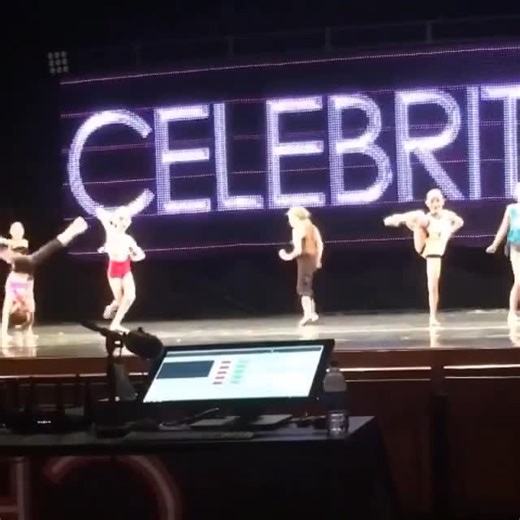 Be kind 💗 on Instagram: "Baby Ellie’s improvs and combo from the Dance Down @dancecelebrity 🥹🩵 I love her so much 🥹🩵 @ellianawalmsley"