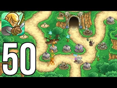Kingdom Rush Origins TD - Gameplay Part 50 - Heroic Challenge: Gryphon Point (Veteran)
