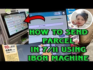 HOW TO SEND PARCEL IN 7/11 USING IBON MACHINE/TAIWAN/KATHERIN'Z VLOG
