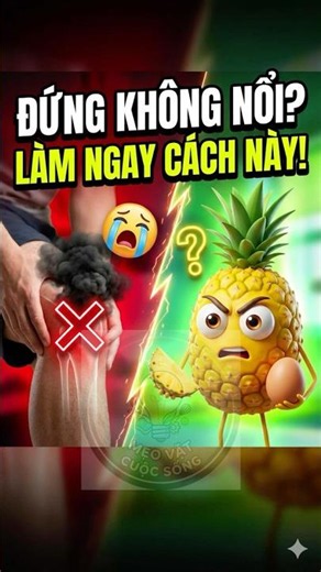 Mẹo chữa đau xương khớp bằng dứa tại nhà