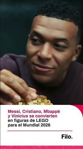Messi, Cristiano, Mbappé and Vinicius become LEGO figures for the 2026 World Cup