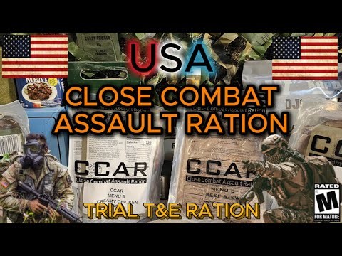 CCAR- Close Combat Assault Ration! T&E Trial Ration!