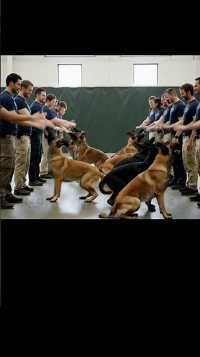 Hero Police K9 Trainee: Intense Workout Training at Police Dog Academy