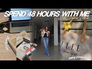 Day in the Life of an International Relations Student: Balancing Content, Schoolwork, and more💌🇺🇳🎀🩷