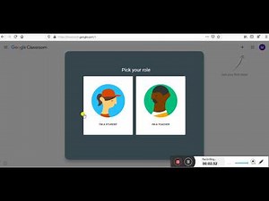 How to setup google classroom as a student