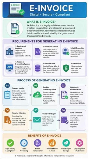 😱😱What is E-Invoice ? process of generating E-Invoice ? 😱😱 #trending #viral #viralshorts #shorts