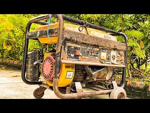 Extremely Skillful Electric Man // Restore And Repair Old Broken Generators