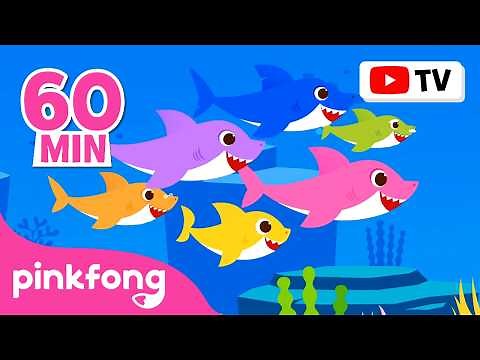 Baby Shark Dance More and More | Doo Doo Doo 60 Min | Baby Shark Non-Stop | Pinkfong Official
