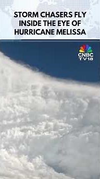 WATCH: Hurricane Melissa Tracked By Storm Hunters Flying Into Its Eye | Jamaica | Caribbean | N18G