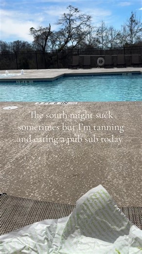 Manifesting this for everybody in the north right now #south #alabama #pubsub #tanning #florida