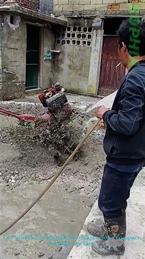 Small Machine Makes Mortar Mixing Fast & Effortless