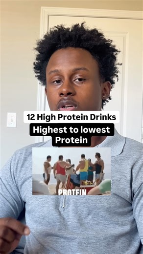 12 high protein drinks