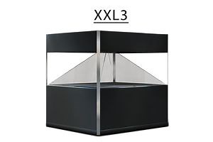 [Hot Item] Pyramid Holographic Display/360 Holographic Pyramid/3D Pyramid Showcase