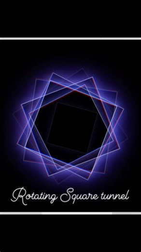 জয় রায় on Instagram: "Animated coding.. #htmlcoding <div> <div class="space-tunnel"> <div class="cube-frame"></div> <div class="cube-frame"></div> <div class="cube-frame"></div> <div class="cube-frame"></div> <div class="cube-frame"></div> <div class="cube-frame"></div> <div class="cube-frame"></div> </div> </div> JS Code.... body { height: 100vh; margin: 0; background: black; display: flex; justify-content: center; align-items: center; } .space-tunnel { position: relative; width: 180px; heigh