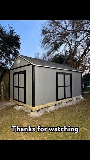 Building a 12x20 Shed part 1 #storageshed #construction #diyproject #homedepot #rgv956 #carpentry
