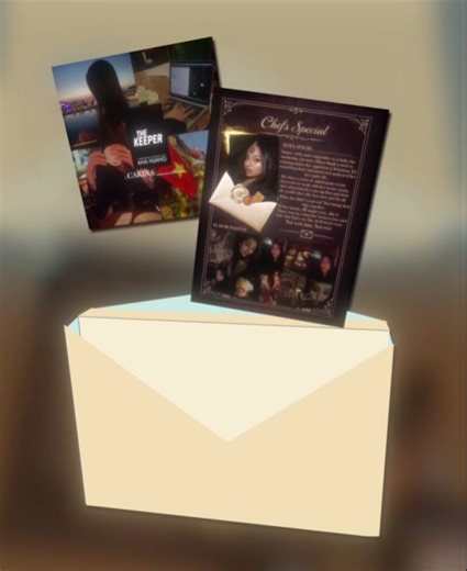 Maya and Carina: Creative 3D Envelope Edit