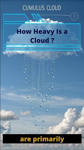How Heavy Is a Cloud? | Surprising Facts About Clouds