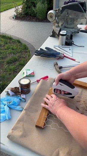 Chicken Wire Sun Catcher