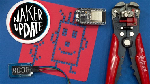 This week on Maker Update: repainting your neighborhood with a video game, a 3D printed Strandbeest that knows where it’s going, Anouk’s new LED dress, and a remote-controlled Yip Yip. Maker Project Lab #LEDs #3Dprinting View on YouTube --> | DigiKey