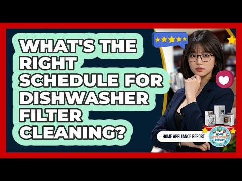 What's The Right Schedule For Dishwasher Filter Cleaning?