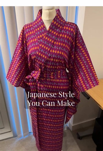 Make Your Own Japanese Yukata: Easy Sewing Patterns