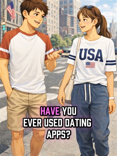 ❤️ Dating Apps Today | Real English Conversation (A3) Learn English with a real-life A3 conversation about dating apps. In this video, two people talk about using dating apps, online dating pressure, and finding real connections. This conversation helps you practice natural English and talk about modern dating topics in the USA. #LearnEnglish #EnglishConversation #RealEnglish #A3English #DatingApps #ModernLife learn english, real english conversation, a3 english, dating apps english, online dati