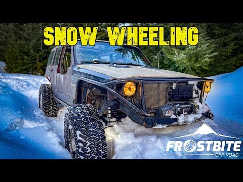 Epic New Years Snow Wheeling Trip| Jeep Snow Wheeling!