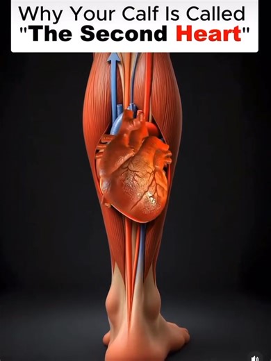 If your legs swell up every day by evening, it's not "just aging."It's because your "second heart" has stopped working. Doctors call your calf muscles your "second heart" because they pump blood and fluid BACK UP to your chest with every step you take. But when those muscles weaken—from sitting too long, inactivity, or age—the pump stops. Fluid gets trapped in your ankles and calves.That's why they feel heavy, tight, and swollen. Compression socks can't restart this pump. Pills can't either.But 