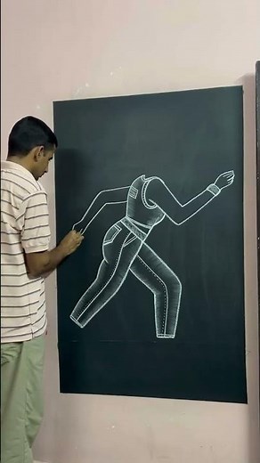 Amazing Color Art 🎨 | Easy Drawing Idea for Beginners #art #arttechnique