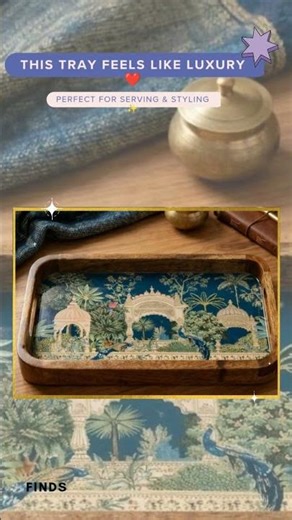 Elegant Serving Tray Ideas for Dining Table Styling ✨