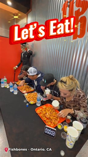 Fried Fish Eating Contest at Fishbone in Ontario | Raìna