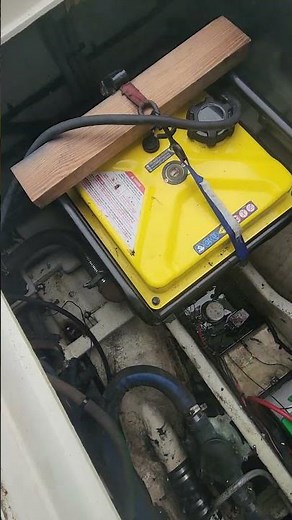 Boat Generator Install