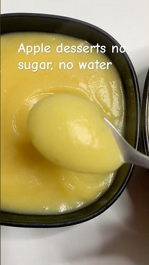 How to make apple purée
