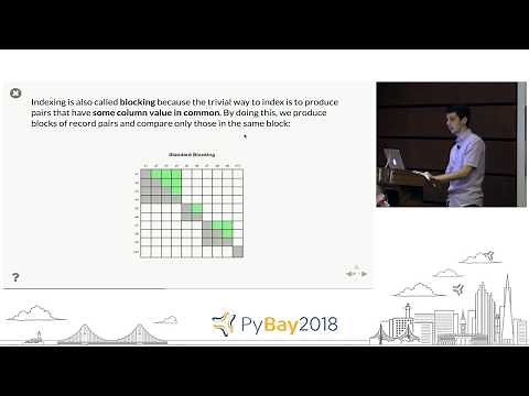 1 + 1 = 1 or Record Deduplication with Python | Flávio Juvenal @ PyBay2018