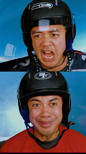 Norb Caoili on Instagram: "Seahawks vs 49ers - Top Gun battle @seahawks @49ers @12s #gohawks #12s #topgun @topgunmovie"