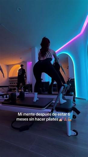 Mi mente el primer dia de pilates