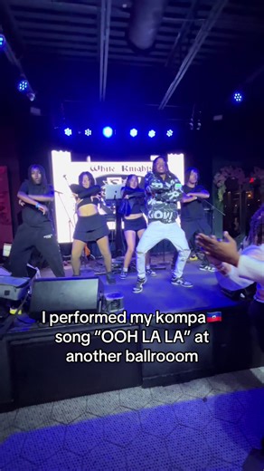 Enjoying Kompa Music at a Live Performance
