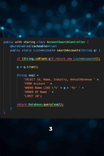 What’s Wrong With This Apex Code?#Salesforce#Apex#SalesforceDeveloper#Security#CodeReview#DevTips