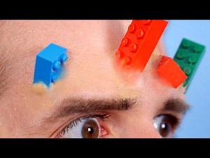 LEGO TOY BLOCKS GROW OUT FACE!