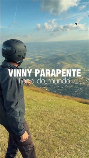 sente a vibe do voo livre de parapente na serra da moeda topo do mundo Mg
