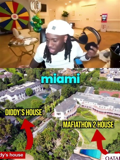 Kai Cenat Realizes He Was Neighbors With P. Diddy 😭💀