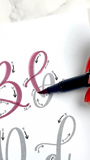 #lettering #learnontiktok #tutorials #calligraphy