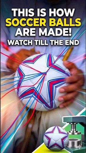 This Is How Footballs Are Made ⚽
