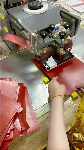 Leather Wallet Stamp | Hot Foil Stamping Process on Leather