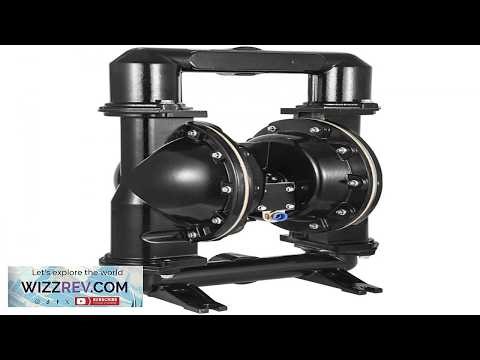 VEVOR Air Operated Double Diaphragm Pump 2 inch Inlet & Outlet Aluminum Alloy