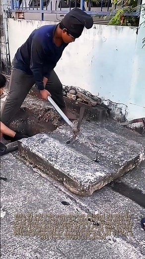 맨홀 뚜껑 개방 방법 : 지렛대 원리로 완성하는 100kg 콘크리트 뚜껑 여는 기술