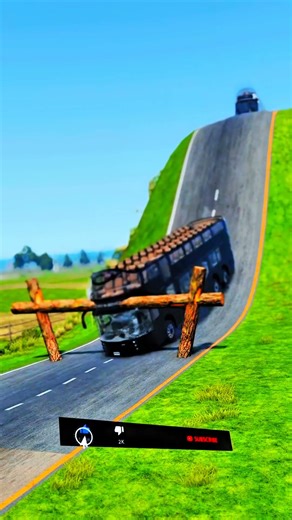 Mega Dumper Truck & Bus Destruction 💣 | Wall Trap Crash Test in BeamNG Drive