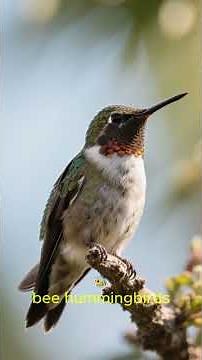 WHAT? The bee hummingbird, tiny bird that's only found in Cuba. #viral #trending #birdspecies