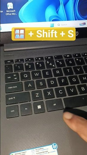 How to screenshot PC/Laptop || Shortcut trick #shorts #windows
